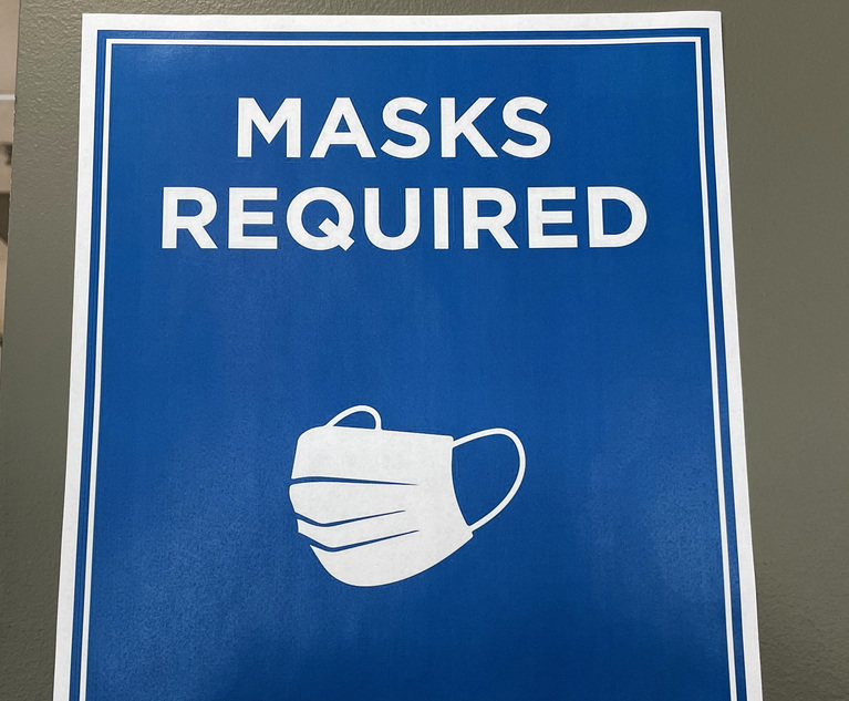Masks Required Sign