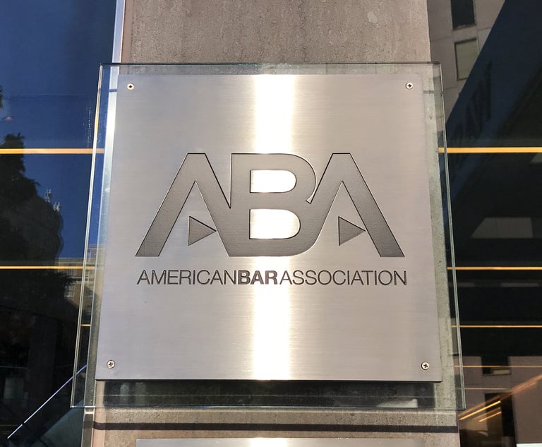 American Bar Association offices in Washington, D.C.