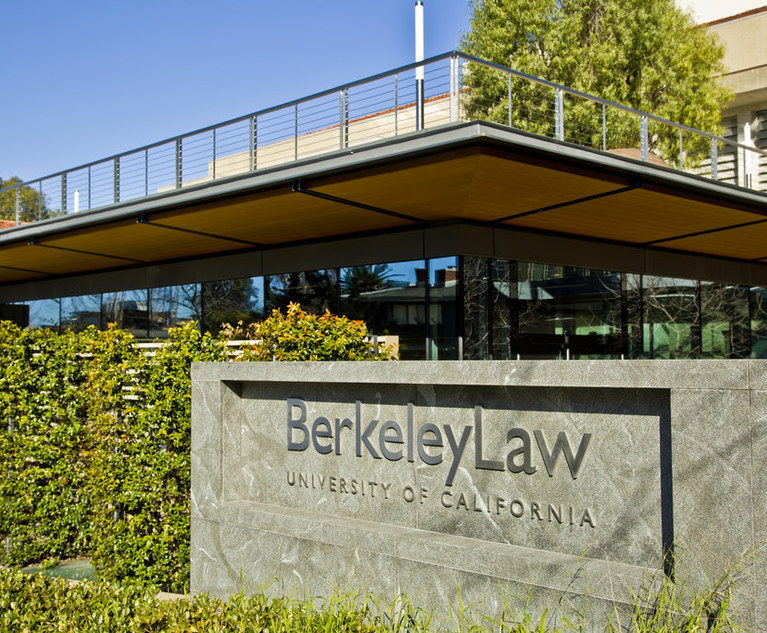 University of California at Berkeley, Boalt Hall School of Law.