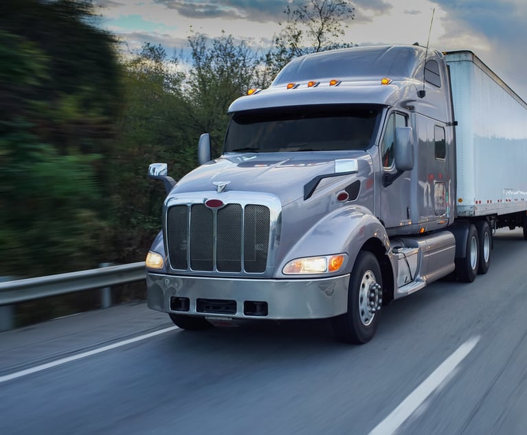 No-Zones of a Tractor Trailer - Compass Law Group, LLP