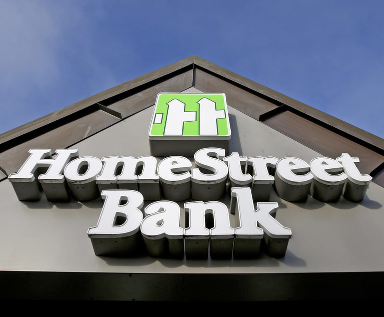 HomeStreet Bank sign.