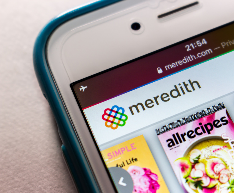 Massachusetts Judge Allows Video Privacy Protection Action Claims Against Meredith Corp to Move Forward