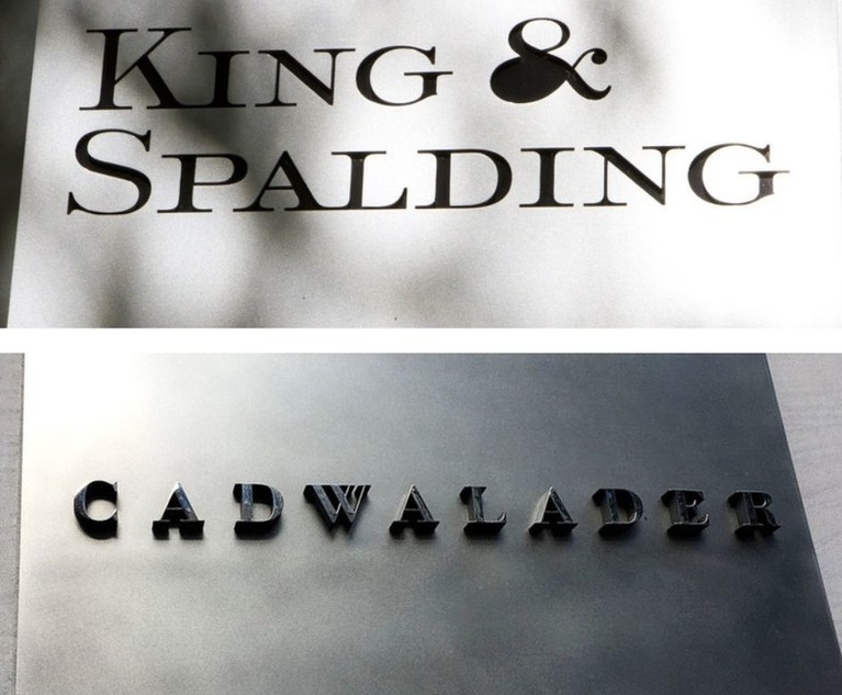 4 Partner Cadwalader London Team Walks to King & Spalding