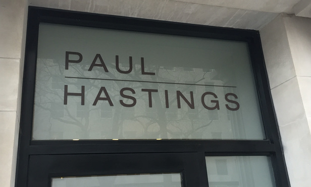 Revenue and PEP hit new heights at Paul Hastings as US firm posts 25 London growth