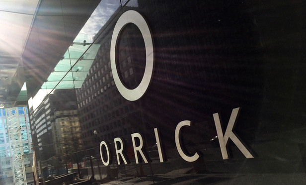 Orrick sees partner profits fall 6 after 2016 hiring spree