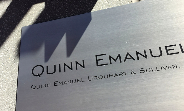 Spat erupts between Quinn Emanuel and plaintiffs firms over foreign exchange manipulation litigation