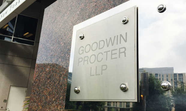 Goodwin Procter revenue reaches record high to clear 1bn
