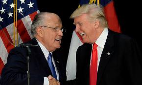 Greenberg Traurig's Giuliani takes leave from firm to join Donald Trump's legal team