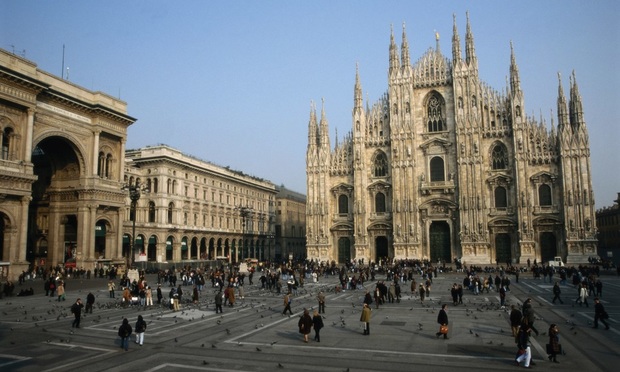 The Duomo di Milano in Milan, Italy
