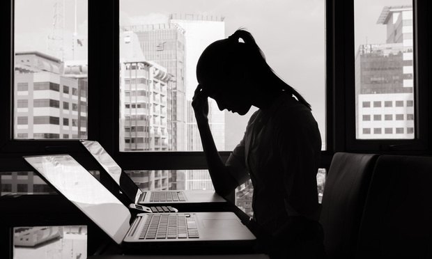 Stress and Depression Rife as Almost One in Two Lawyers Experience Work Related Mental Illness