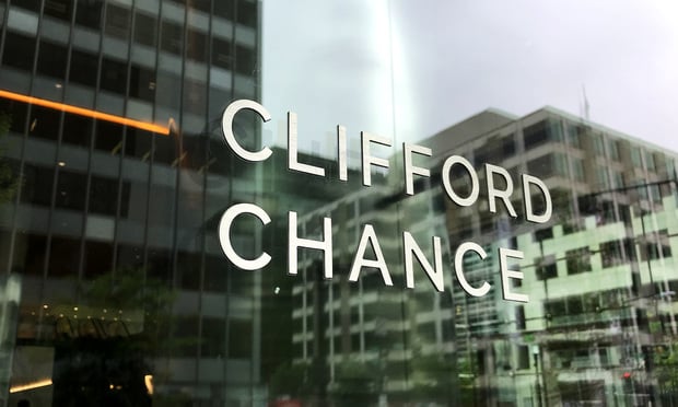 Clifford Chance signage