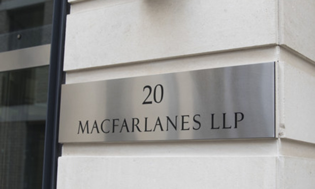 Macfarlanes M&A Partner Leaves After Less Than Two Years