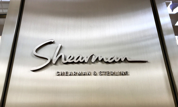 Shearman & Sterling signage