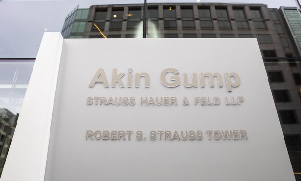 Akin Gump London Revenue Rises 30 In Two Years