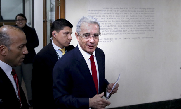 Senator and former president Alvaro Uribe was ordered to be placed under house arrest by the Colombia Supreme Court