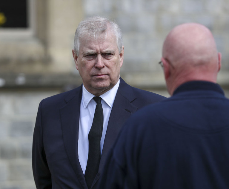 Prince Andrew Could Face Civil Sex Abuse Trial In US In 2022 | Law.com ...