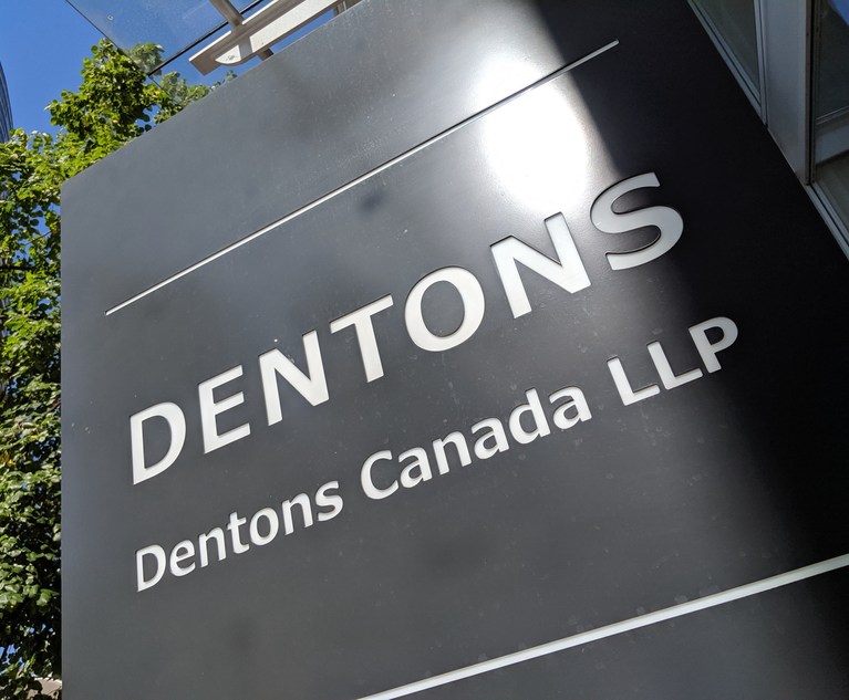 Dentons Canada Expands Corporate and M&A Team With Two Former Gowling WLG Lawyers
