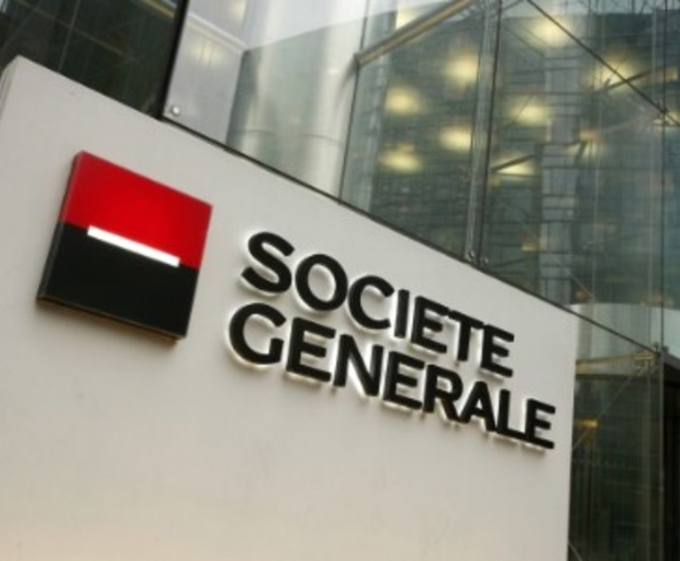 La banque française Société Générale Brands Clifford Law Firm Opportunity « Negligent »
