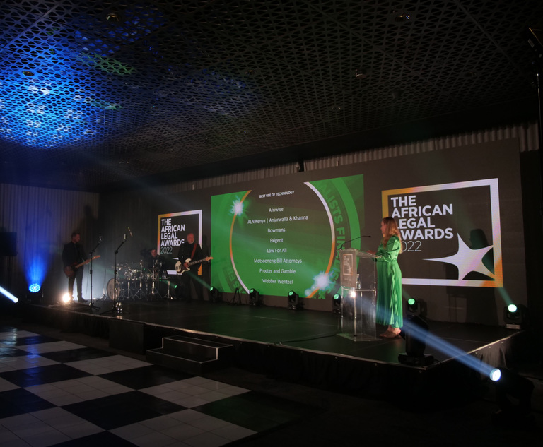 Webber Wentzel Bowmans and DLA Piper Win Big at the African Legal Awards 2022