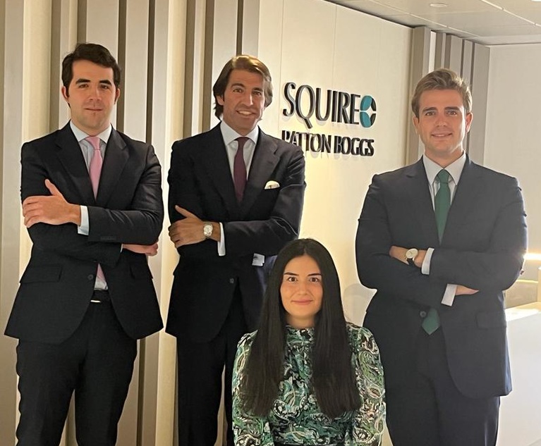 Squire Adds 4 Lawyer Private Equity Team in Madrid
