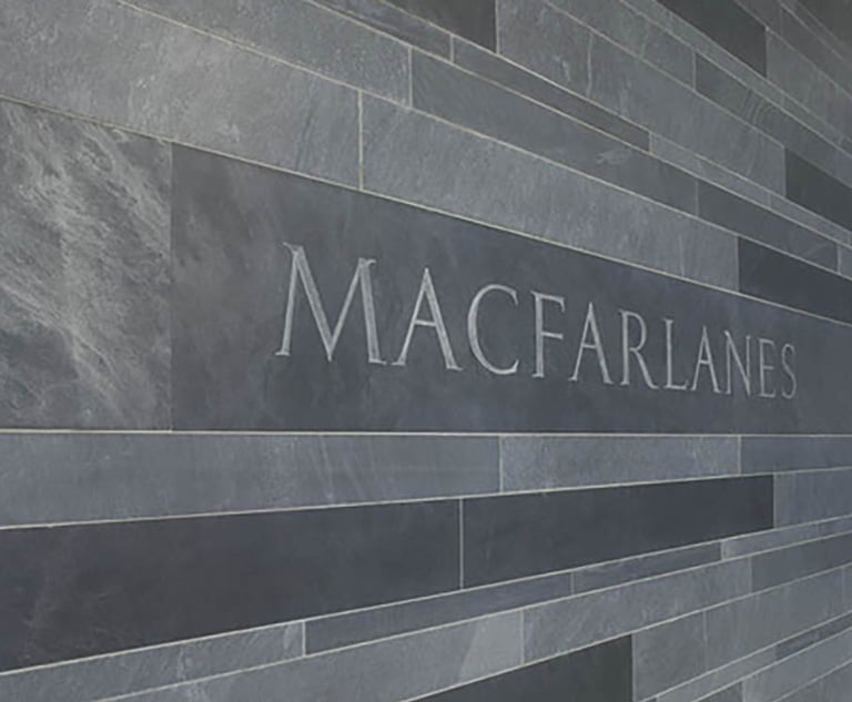 Macfarlanes Posts Triple Tumble Across Turnover Profit PEP
