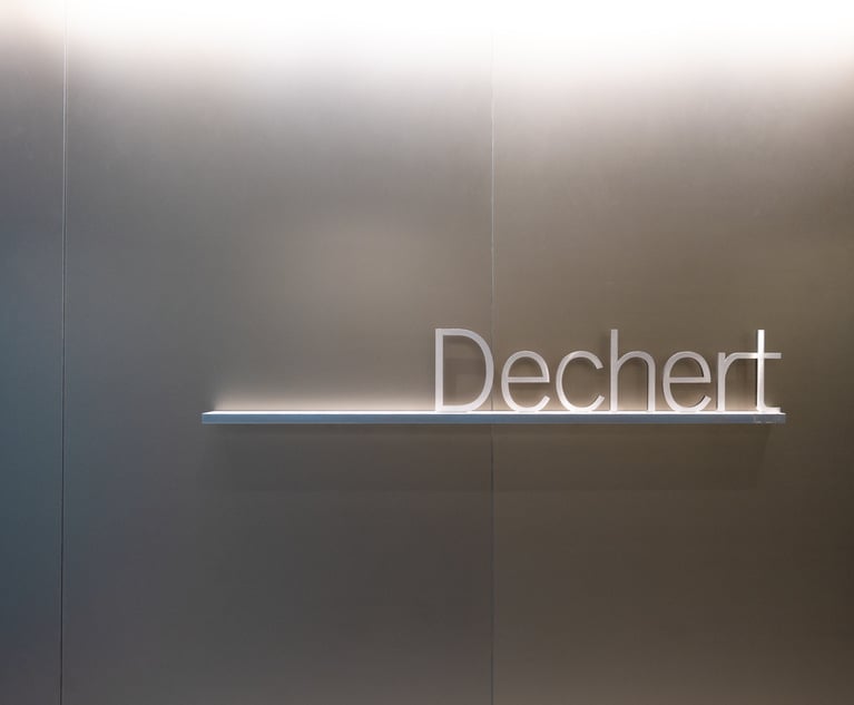 Dechert's Paris Based International Arbitration Group to Break Away From Firm