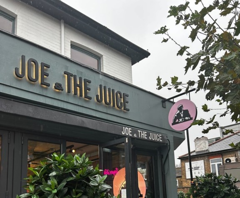 Paul Weiss' New Look London Team Takes Key Role on Joe & the Juice Deal
