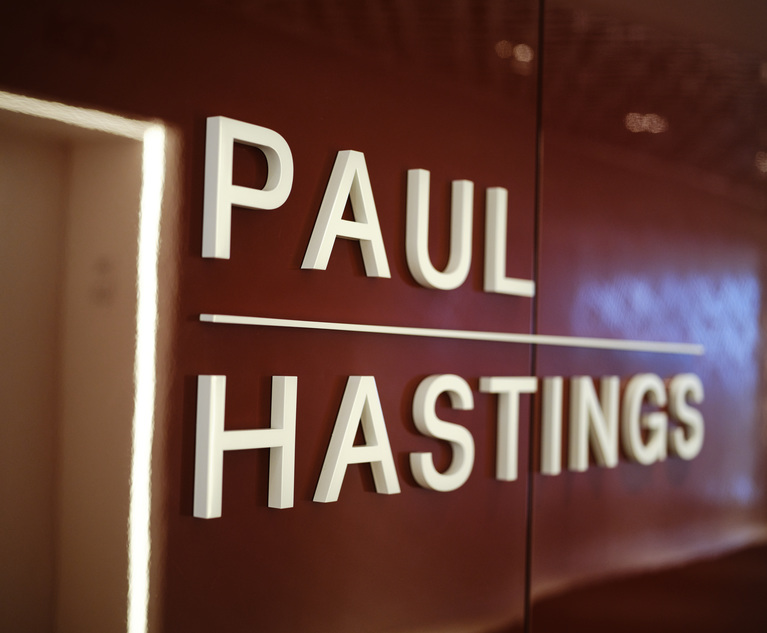 Paul Hastings Secures Restructuring Co Chair With KKR Hire