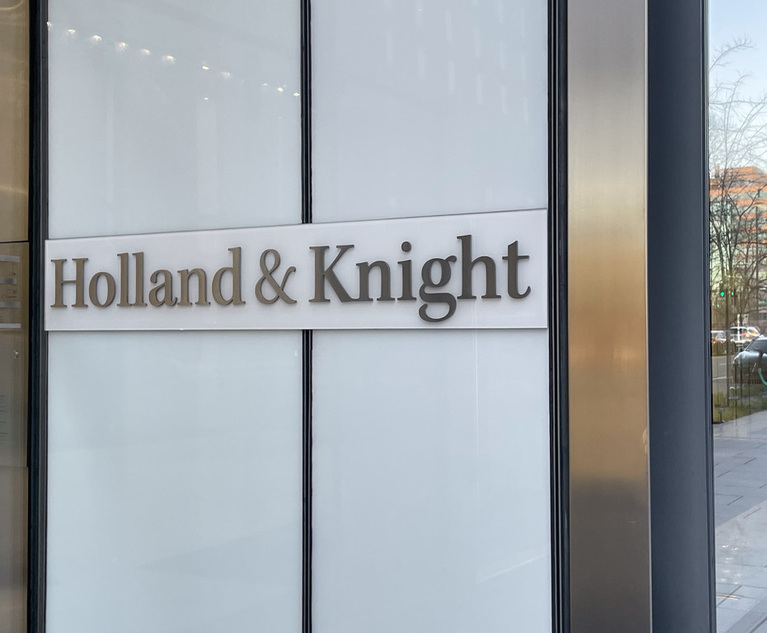 Holland & Knight Reports Double Digit Revenue Growth Amid Merger Leadership Transition