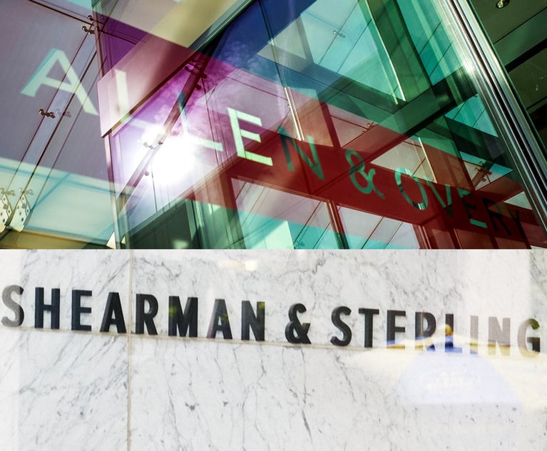 Shearman Associated Firm in Italy Is Being 'Dissolved' Following A&O Merger