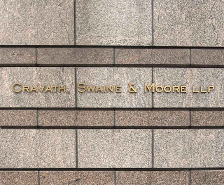 Cravath Swaine & Moore Set for London Office Move