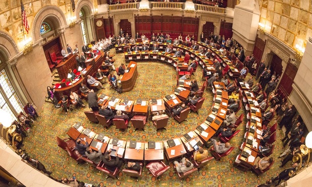 New York state Senate chamber