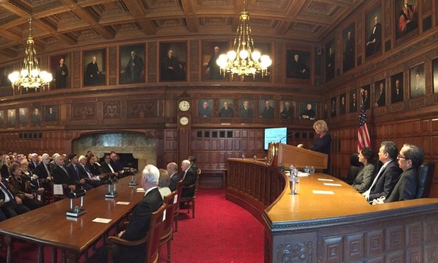 Chief Judge Janet DiFiore delivers the State of the Judiciary speech.