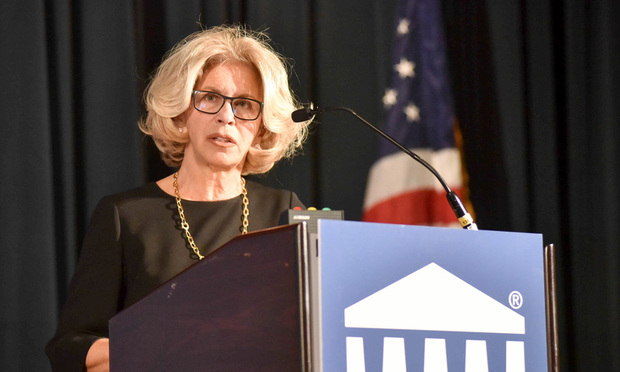 Janet DiFiore, chief judge of the New York State Court of Appeals