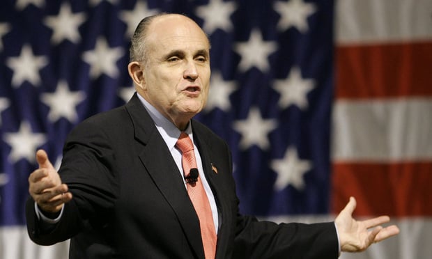Hasn T The Time Come For Rudy Giuliani To Be Disciplined New York Law Journal