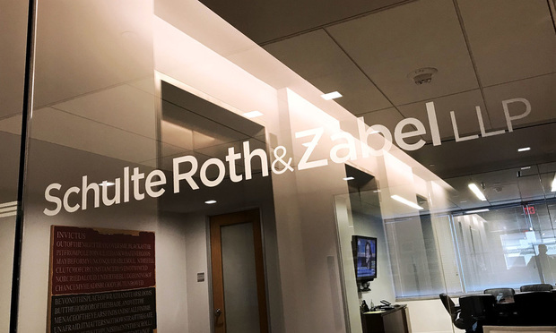 NY Based Schulte Roth Touts Solid Year in 2018 as It Pivots to Younger Leaders