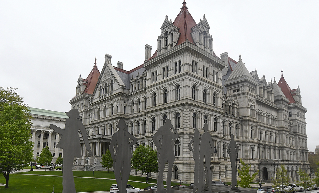 New York state Capitol in Albany