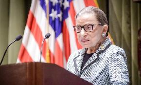 Justice Ginsburg at the New York City Bar Association