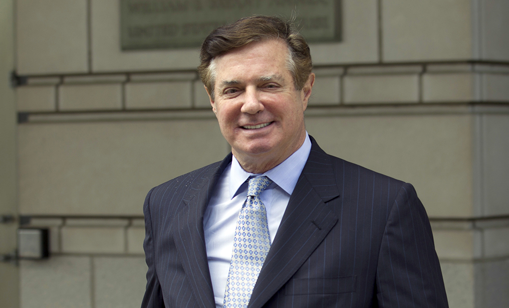 Paul Manafort, President Donald Trump's former campaign chairman, leaves the Federal District Court in Washington last year.