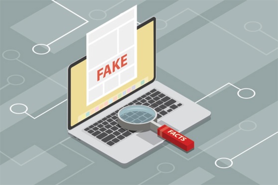 cybersecurity fake website