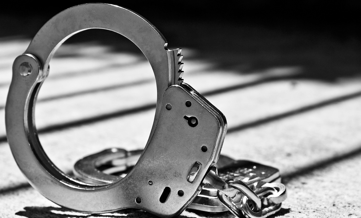 handcuffs criminal law