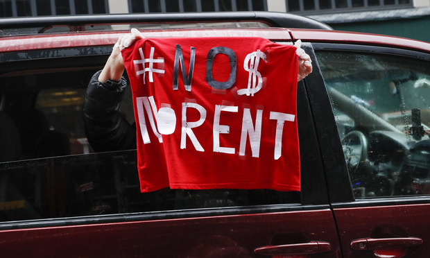 car with sign # NO $ NO RENT