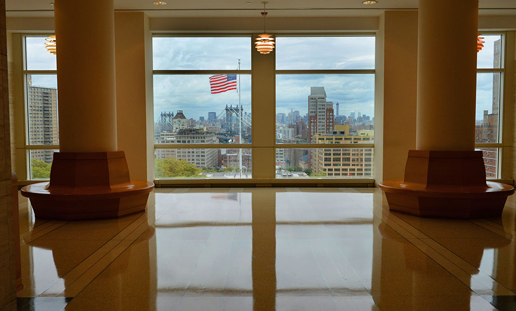 View from the Eastern District Courthouse in Brooklyn. Photo: Rick Kopstein