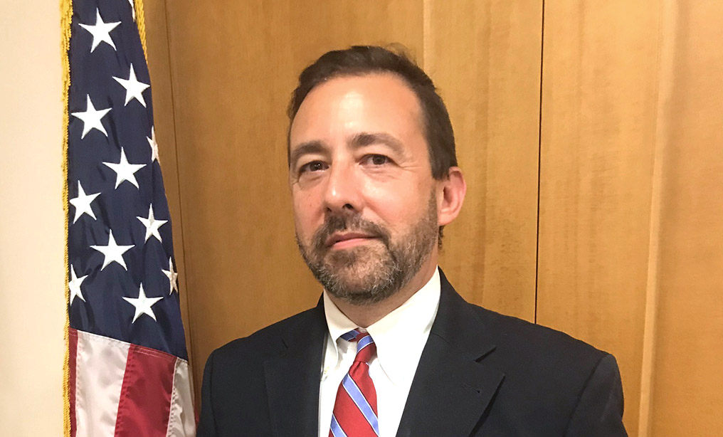Seth D. DuCharme was sworn in as the Acting U.S. Attorney for the Eastern District of New York on Friday, July 10, at the Brooklyn federal courthouse. Photo: U.S. Attorney’s Office for the Eastern District of New York