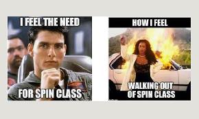 Read My Meme: Peloton Says 'Spin' Is a Generic Term for Cycling Classes