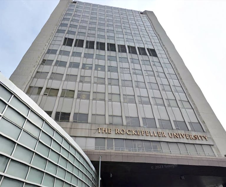Manhattan Judge Includes Rockefeller University Hospital in Child Victims Act Cases
