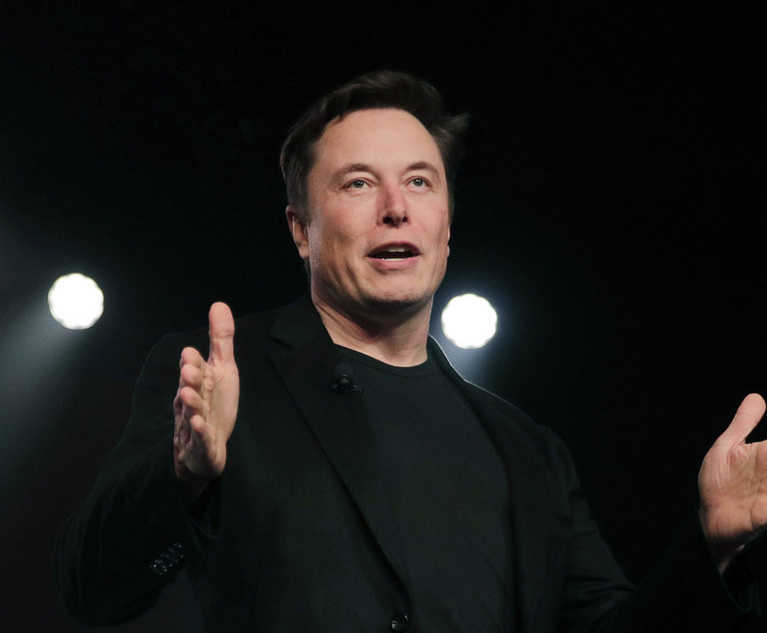 Elon Musk Urges 2nd Circuit to End Attorney Monitoring of His Tesla Tweets