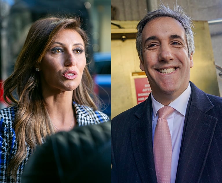 Trump Lawyers Want Michael Cohens Deposition In New York Ags Civil Case New York Law Journal
