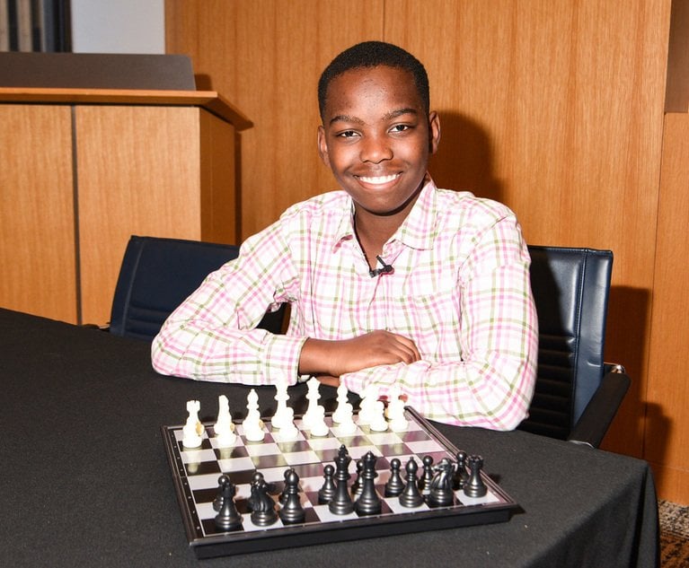Mayer Brown Attorneys Try Their Hands Against 13-Year-Old Chess