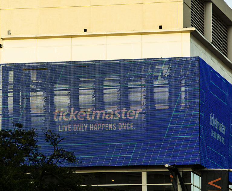 Ticketmaster Live Nation Hit With Ticket Buyers' Class Action Hours After DOJ Antitrust Suit